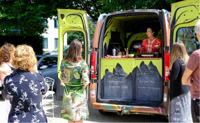 afbeelding van catering bijlmer food collective chings tea home